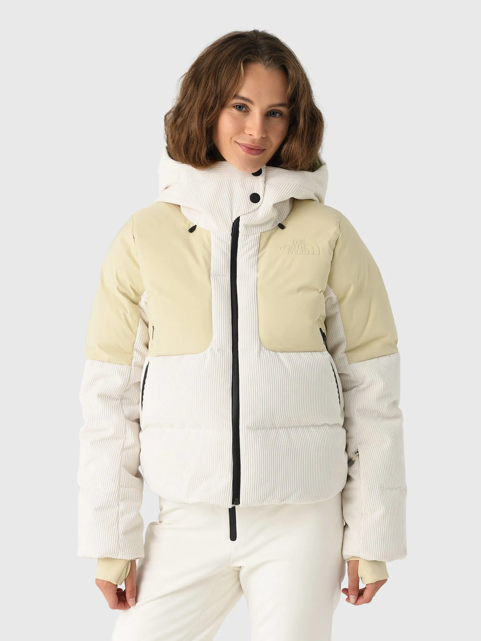The North Face Women's Cold Spell Cropped Down Corduroy Jacket sold by Saint Bernard