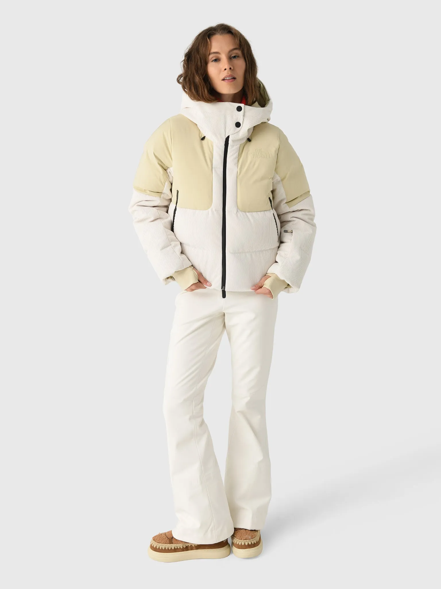 The North Face Women's Cold Spell Cropped Down Corduroy Jacket sold by Saint Bernard product image thumbnail 2