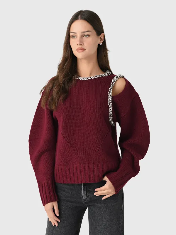 Simkhai Women's Monroe Embellished Pullover made by Simkhai