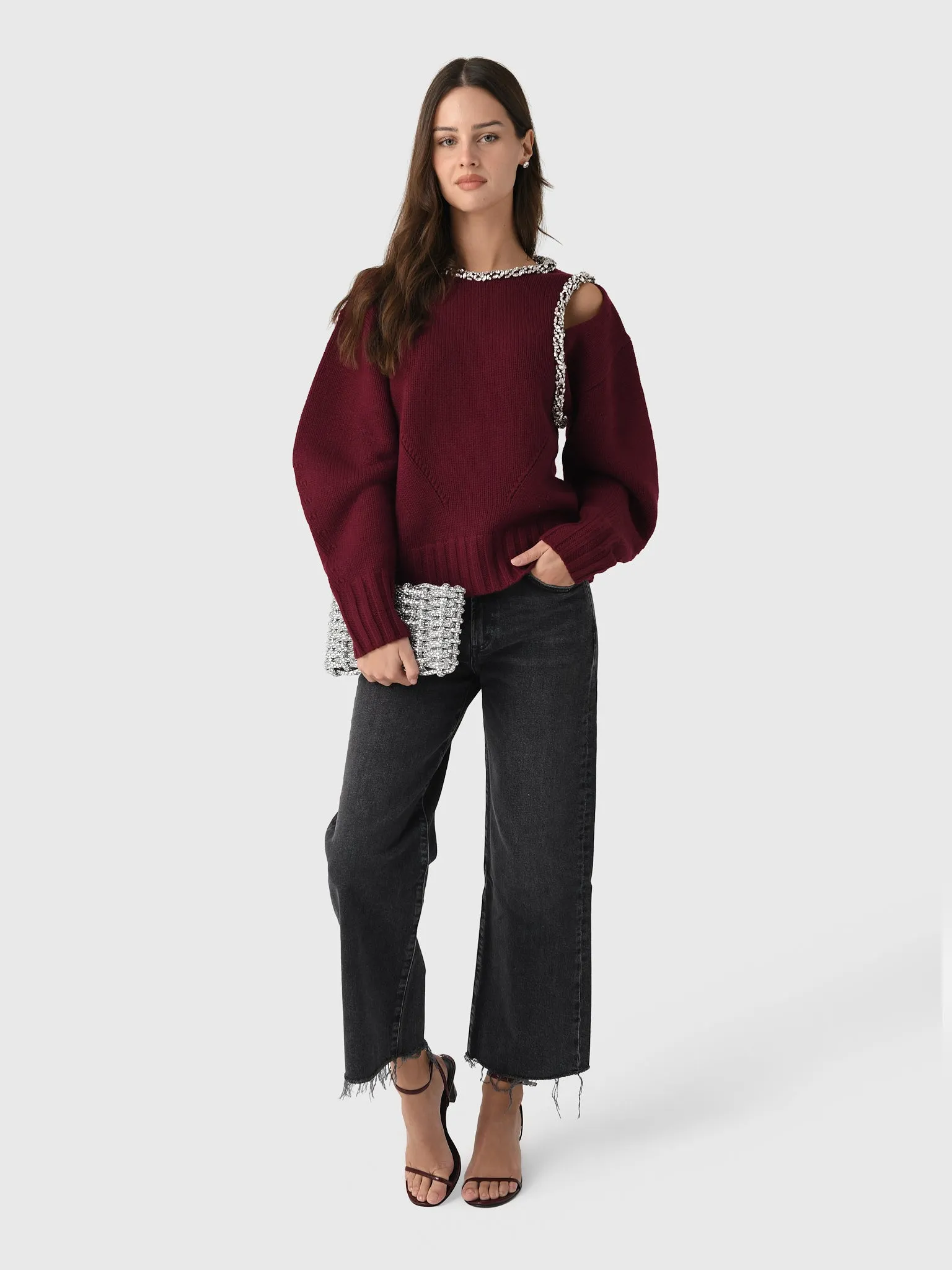 Simkhai Women's Monroe Embellished Pullover sold by Saint Bernard product image thumbnail 2