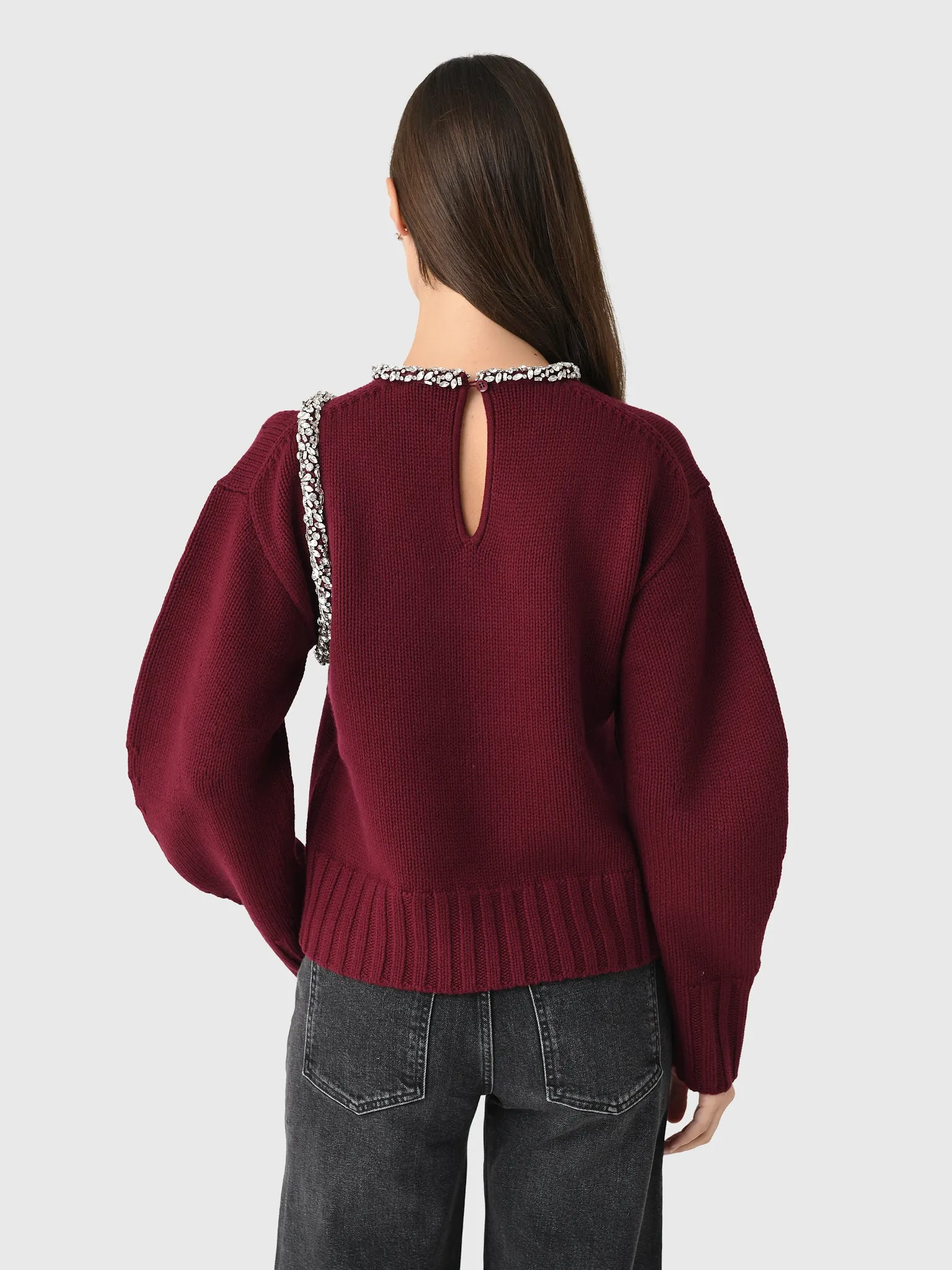Simkhai Women's Monroe Embellished Pullover sold by Saint Bernard product image thumbnail 3