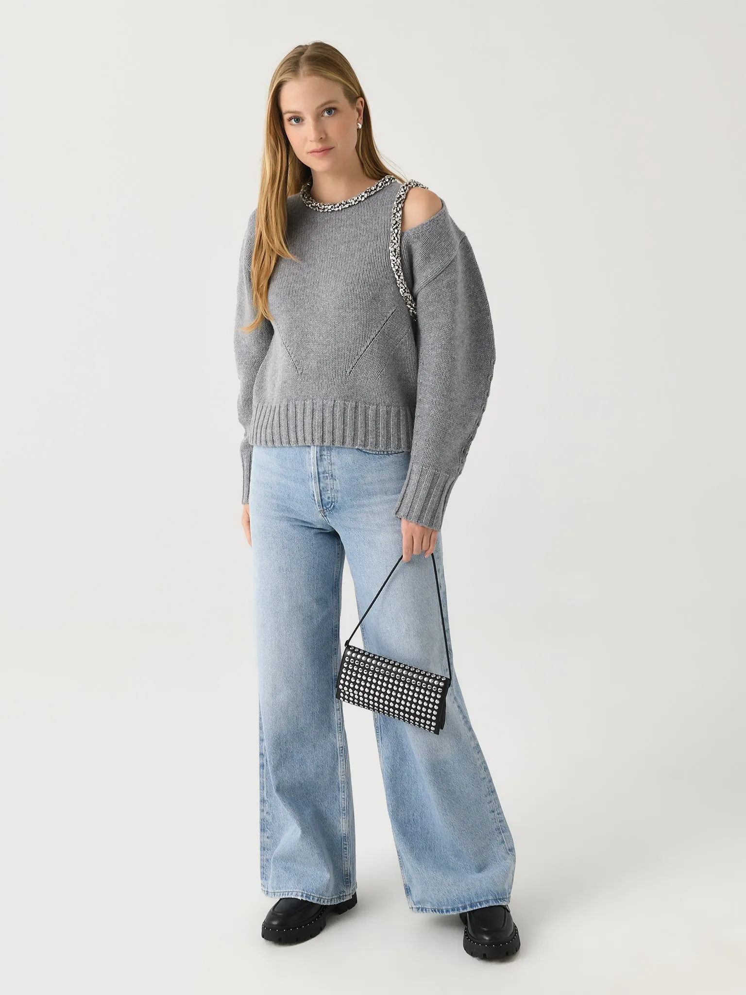 Simkhai Women's Monroe Embellished Pullover sold by Saint Bernard product image thumbnail 2