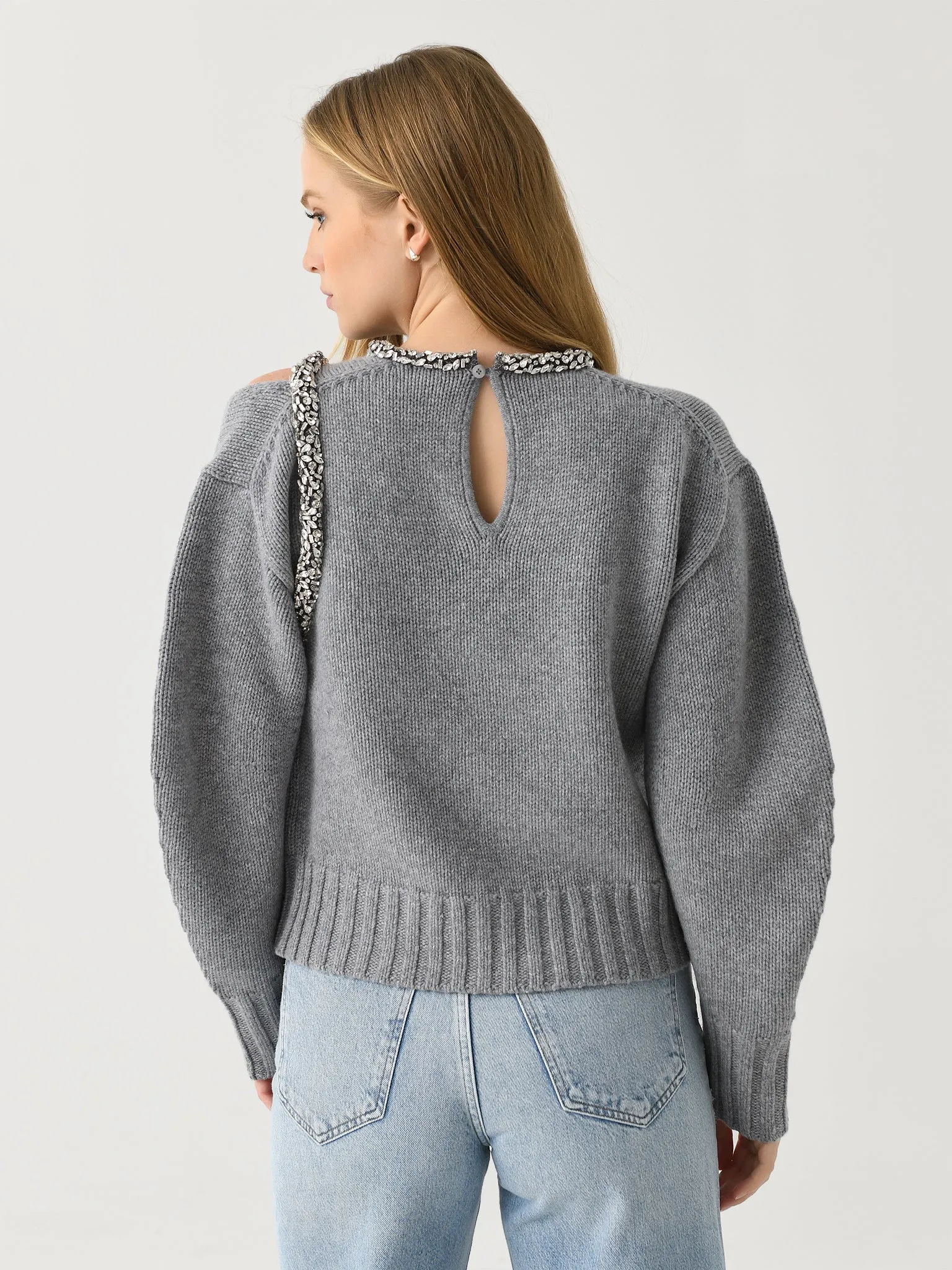 Simkhai Women's Monroe Embellished Pullover sold by Saint Bernard product image thumbnail 4