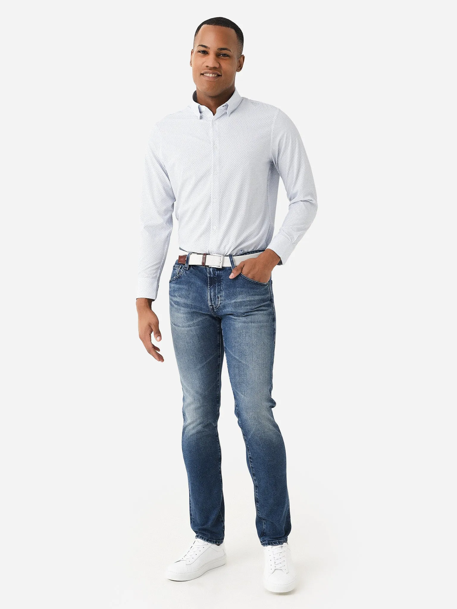 Mizzen+Main Men's Leeward Dress Shirt sold by Saint Bernard product image thumbnail 4