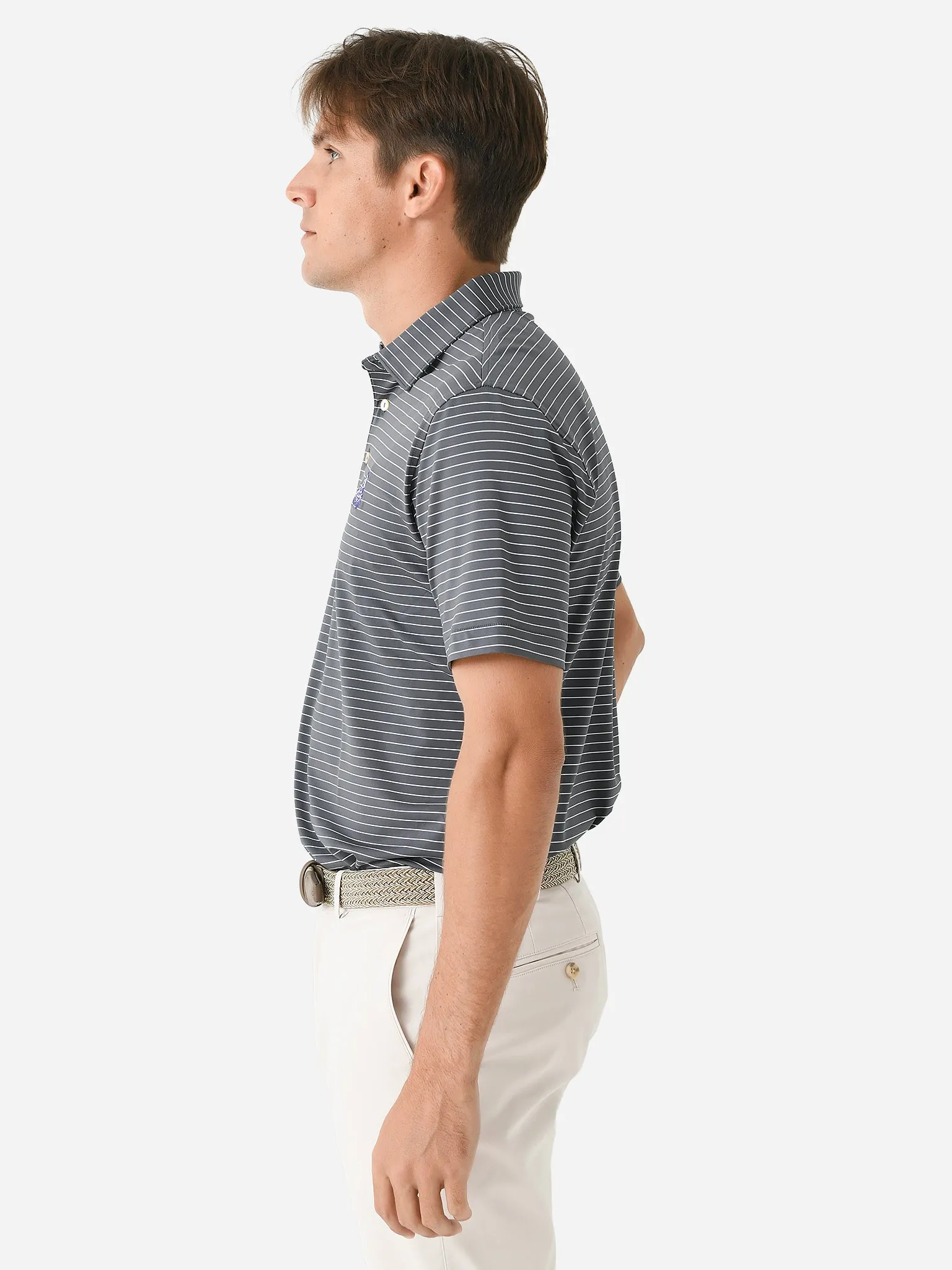 Peter Millar Collegiate Men's Crafty Performance Jersey Polo sold by Saint Bernard product image thumbnail 4