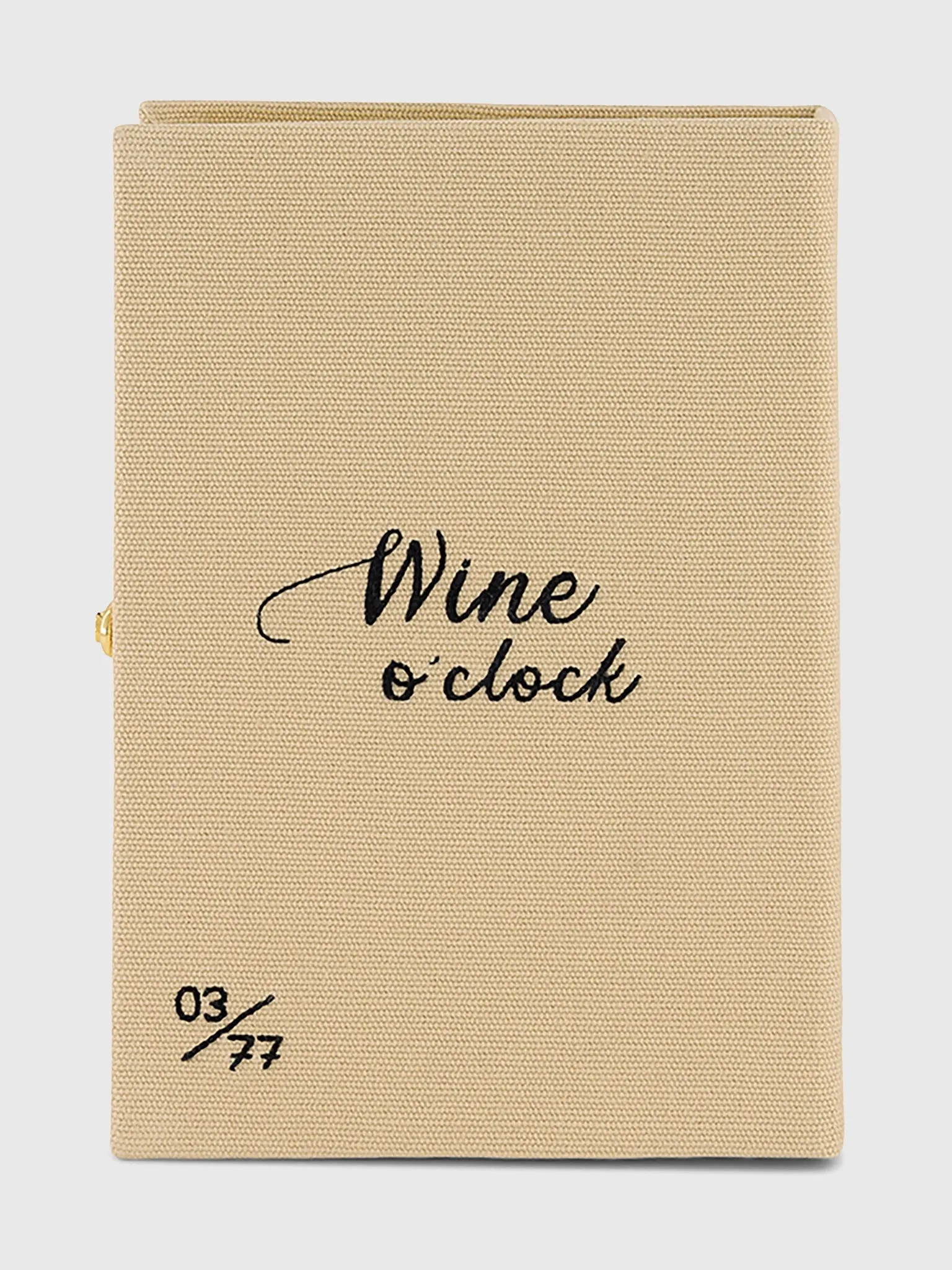 Olympia Le-Tan Wine & Cheese Club Book Clutch sold by Saint Bernard product image thumbnail 4