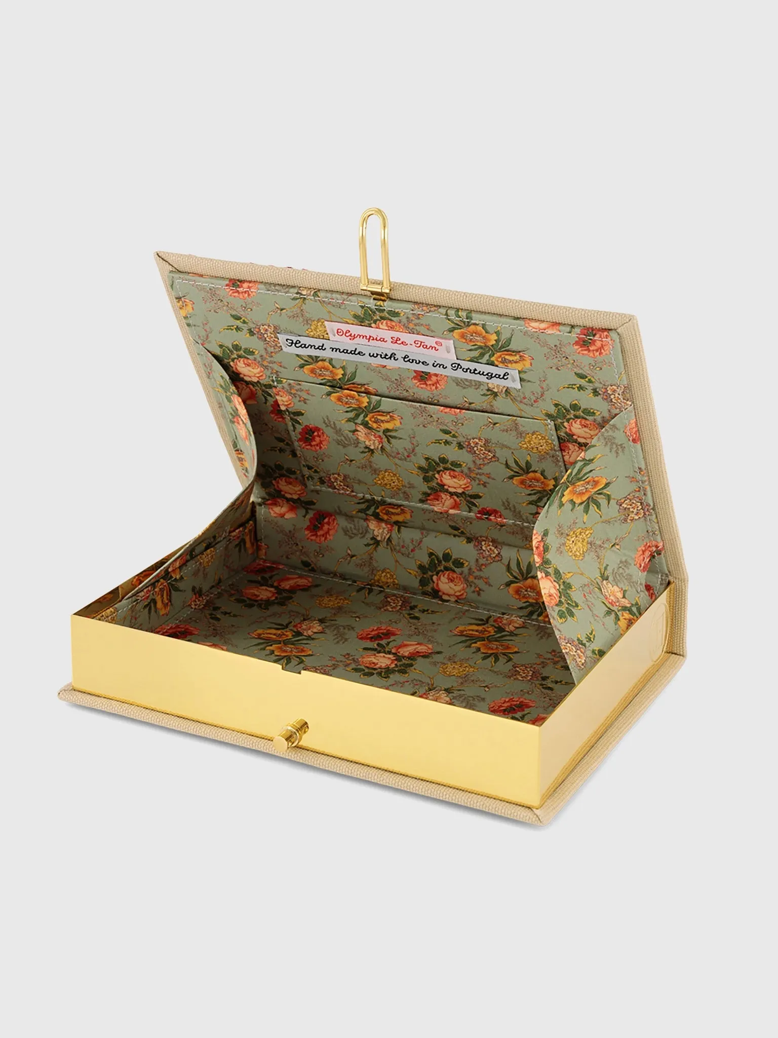 Olympia Le-Tan Wine & Cheese Club Book Clutch sold by Saint Bernard product image thumbnail 3