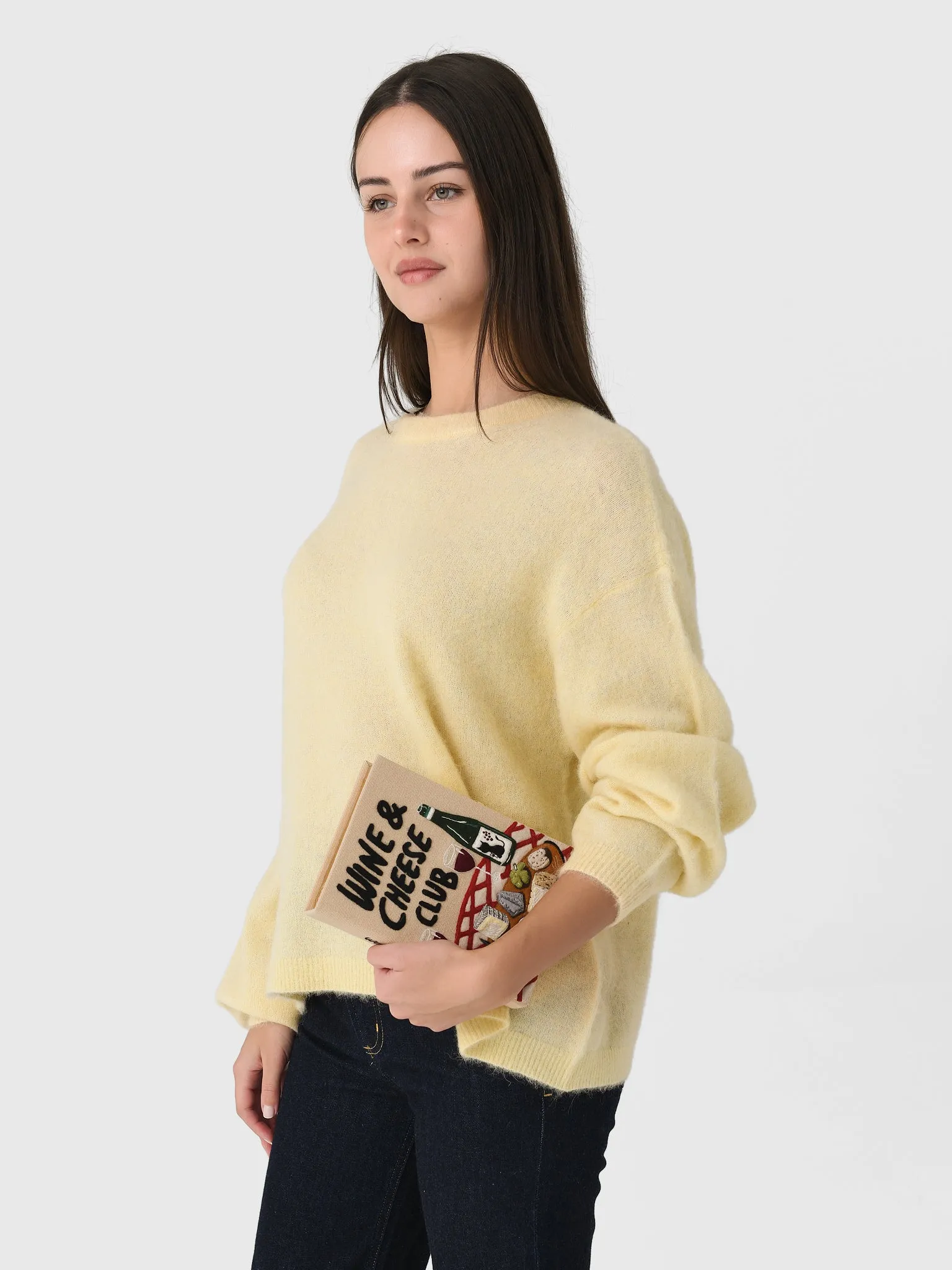 Olympia Le-Tan Wine & Cheese Club Book Clutch sold by Saint Bernard product image thumbnail 2
