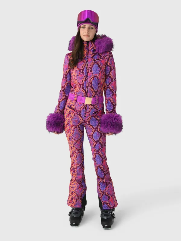 Goldbergh Women's Zafira Faux Border Ski Suit made by Goldbergh