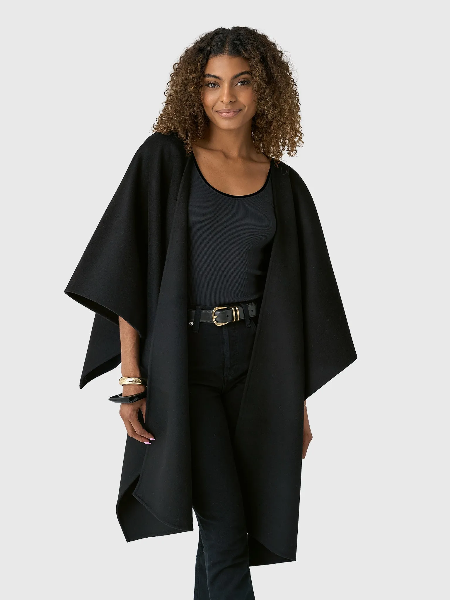 Nanushka Women's Kamin Wool Silk Shawl sold by Saint Bernard