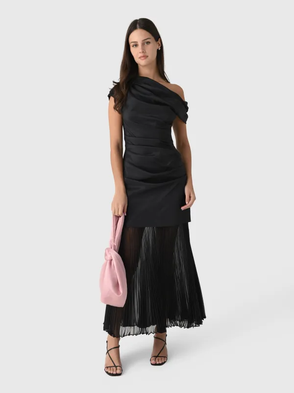 Simkhai Women's Ammalie Taffeta Midi Dress sold by Saint Bernard