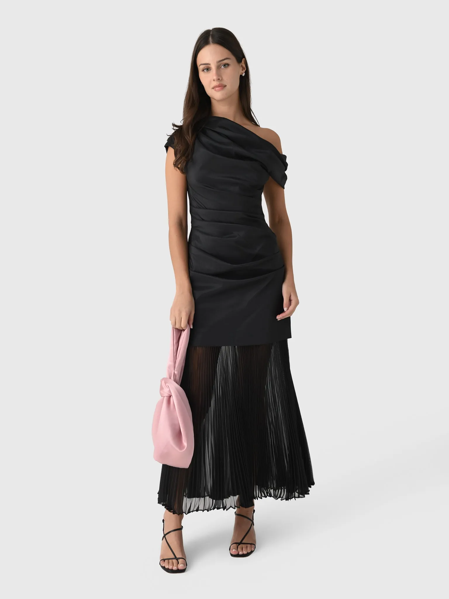 Simkhai Women's Ammalie Taffeta Midi Dress sold by Saint Bernard
