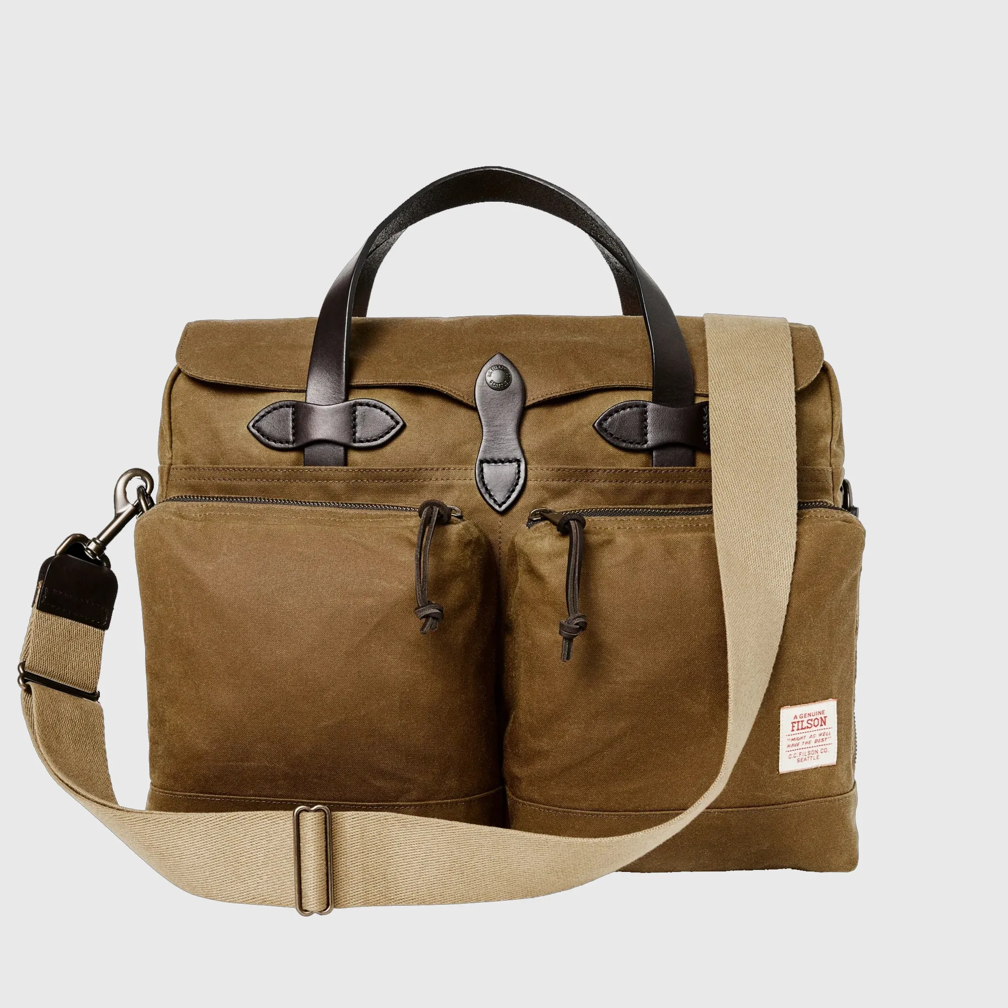 Filson 24 Hour Tin Cloth Briefcase sold by Saint Bernard product image thumbnail 4