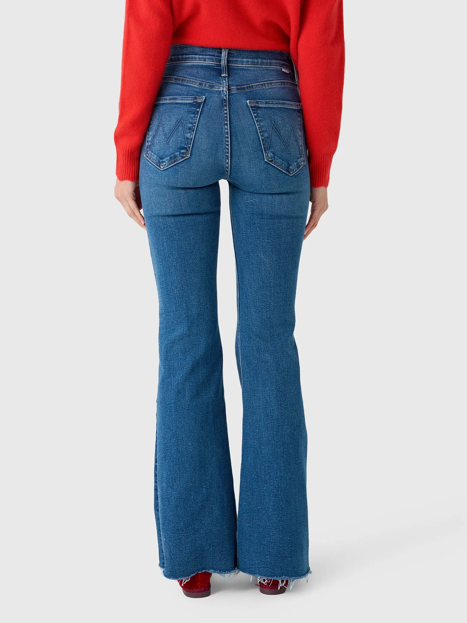 Mother Women's The Doozy Sneak Fray Jean sold by Saint Bernard product image thumbnail 4
