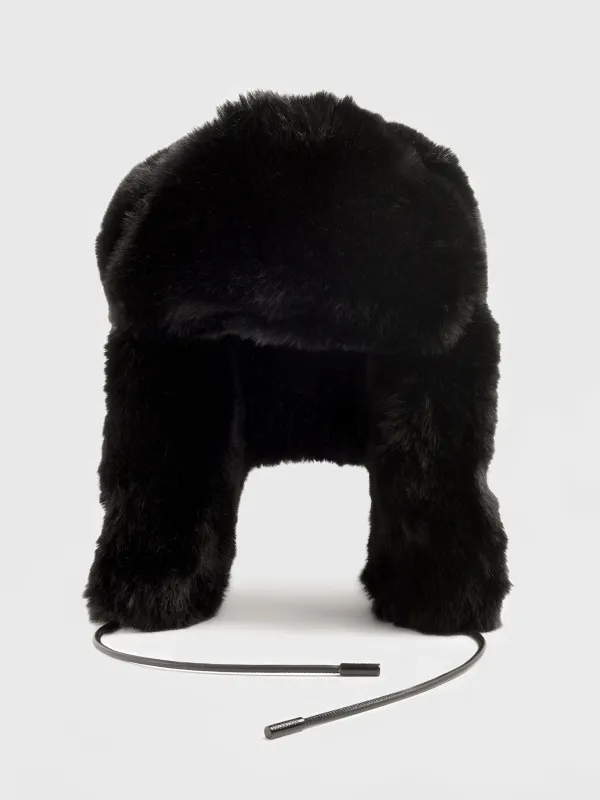 Goldbergh Women's Cher Fluffy Aviator Hat sold by Saint Bernard