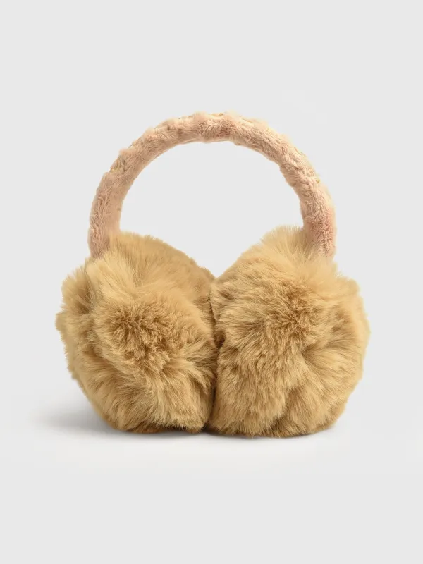 Goldbergh Women's Fluffy Earwarmers made by Goldbergh