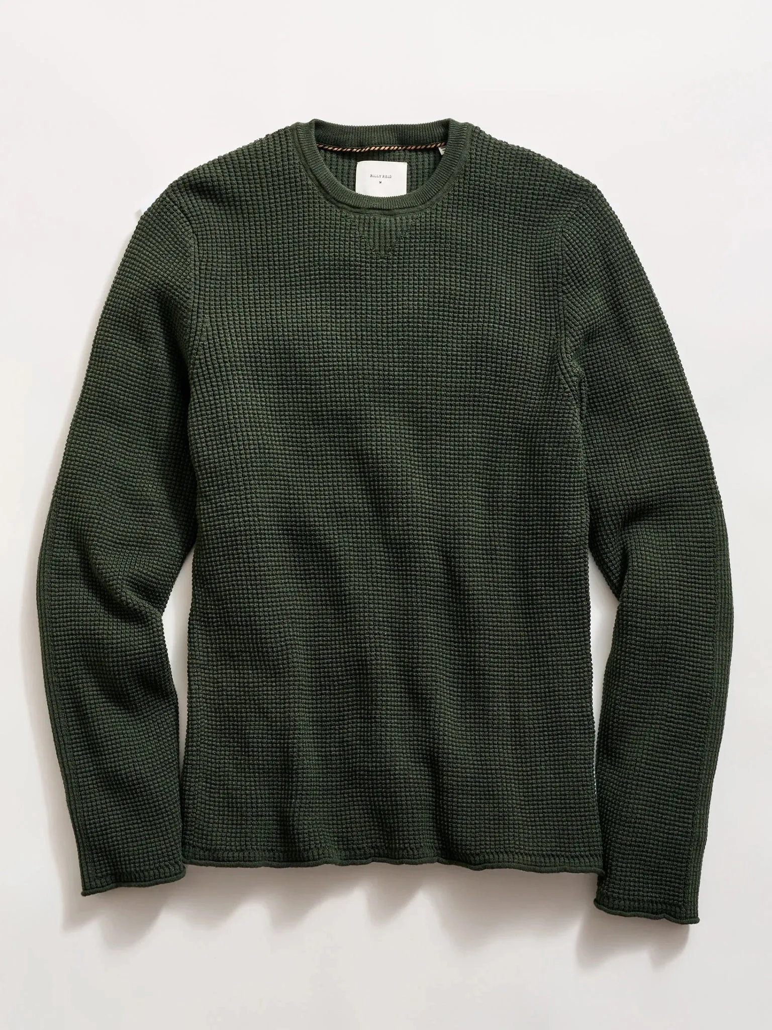 Billy Reid Men's Mini Waffle Crew sold by Saint Bernard