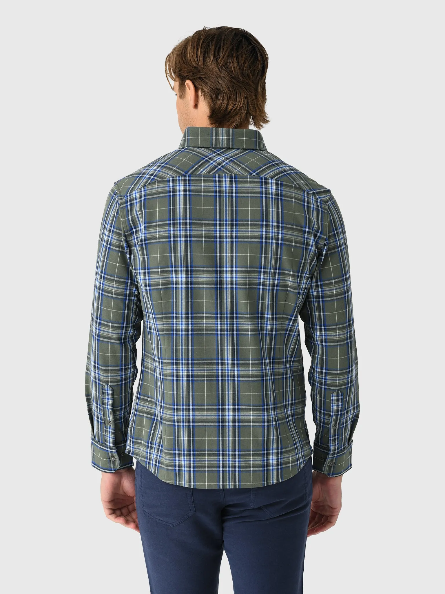 Mizzen+Main Men's Trim City Flannel sold by Saint Bernard product image thumbnail 5
