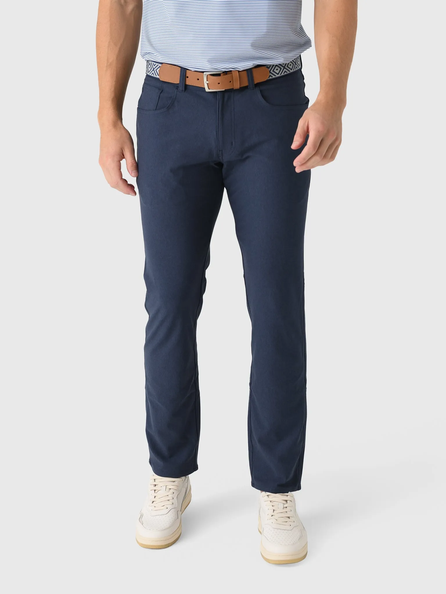 Peter Millar Crown Sport Men's Brevard Performance Flannel Five-Pocket Pant sold by Saint Bernard product image thumbnail 3