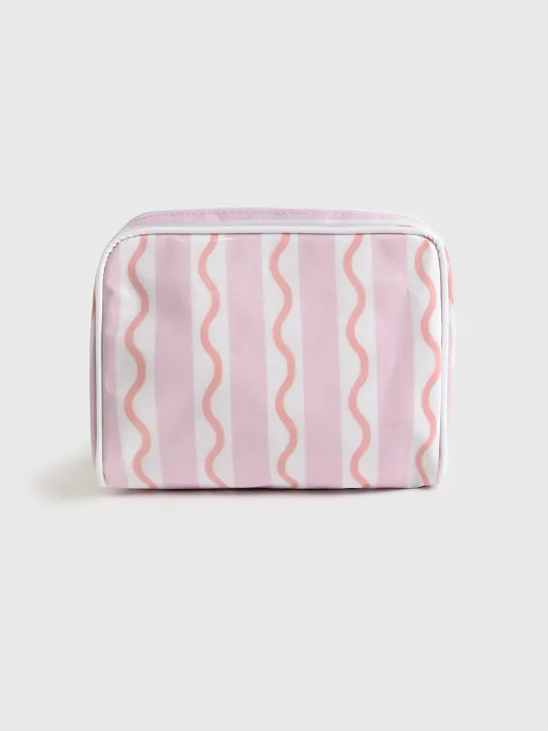 Weezie Small Patterned Toiletry Bag sold by Saint Bernard