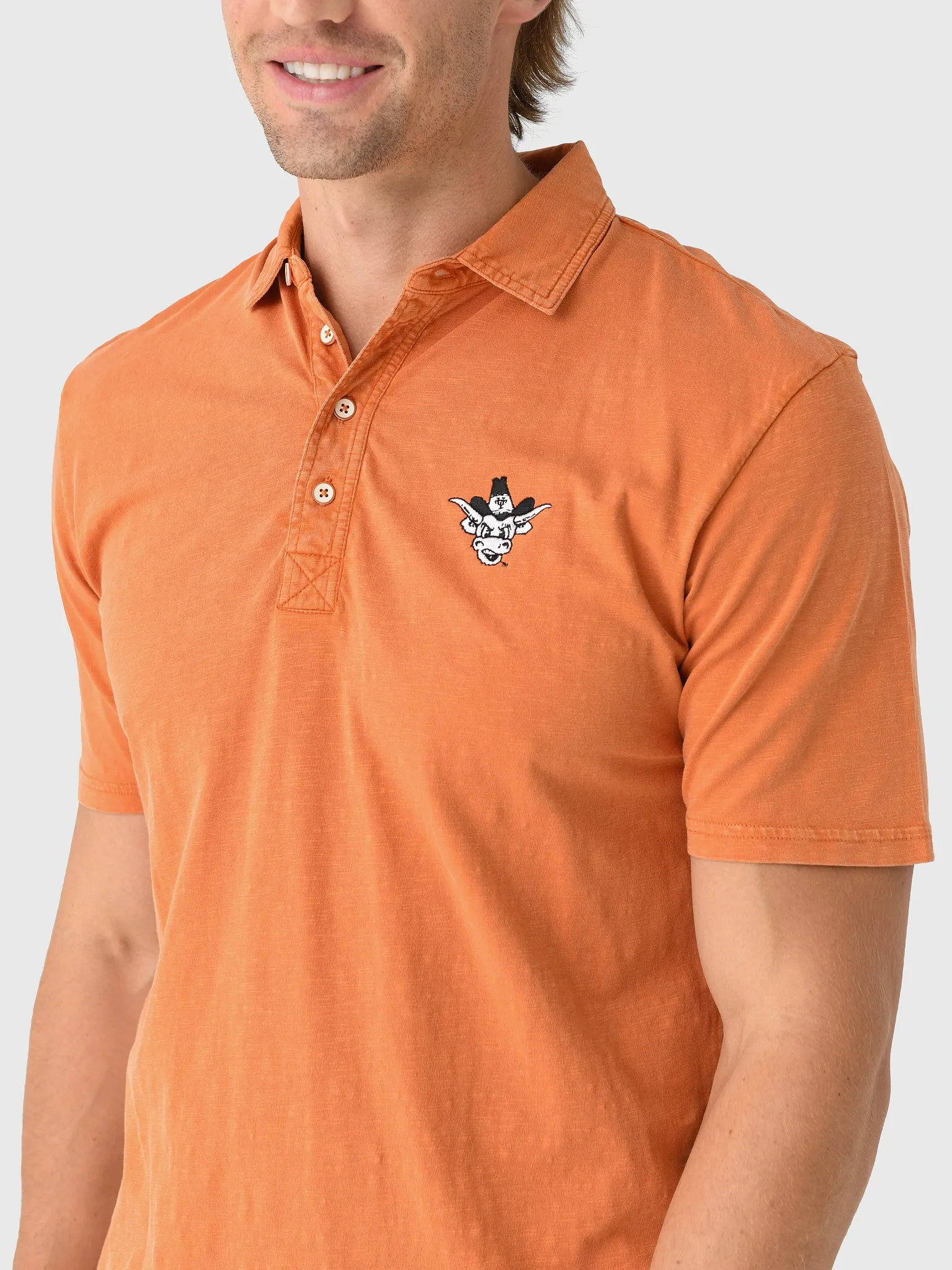 Johnnie-O Men's Collegiate Coastal Wash Original 4-Button Polo sold by Saint Bernard product image thumbnail 2