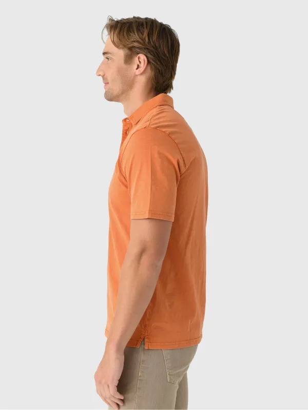 Johnnie-O Men's Collegiate Coastal Wash Original 4-Button Polo sold by Saint Bernard