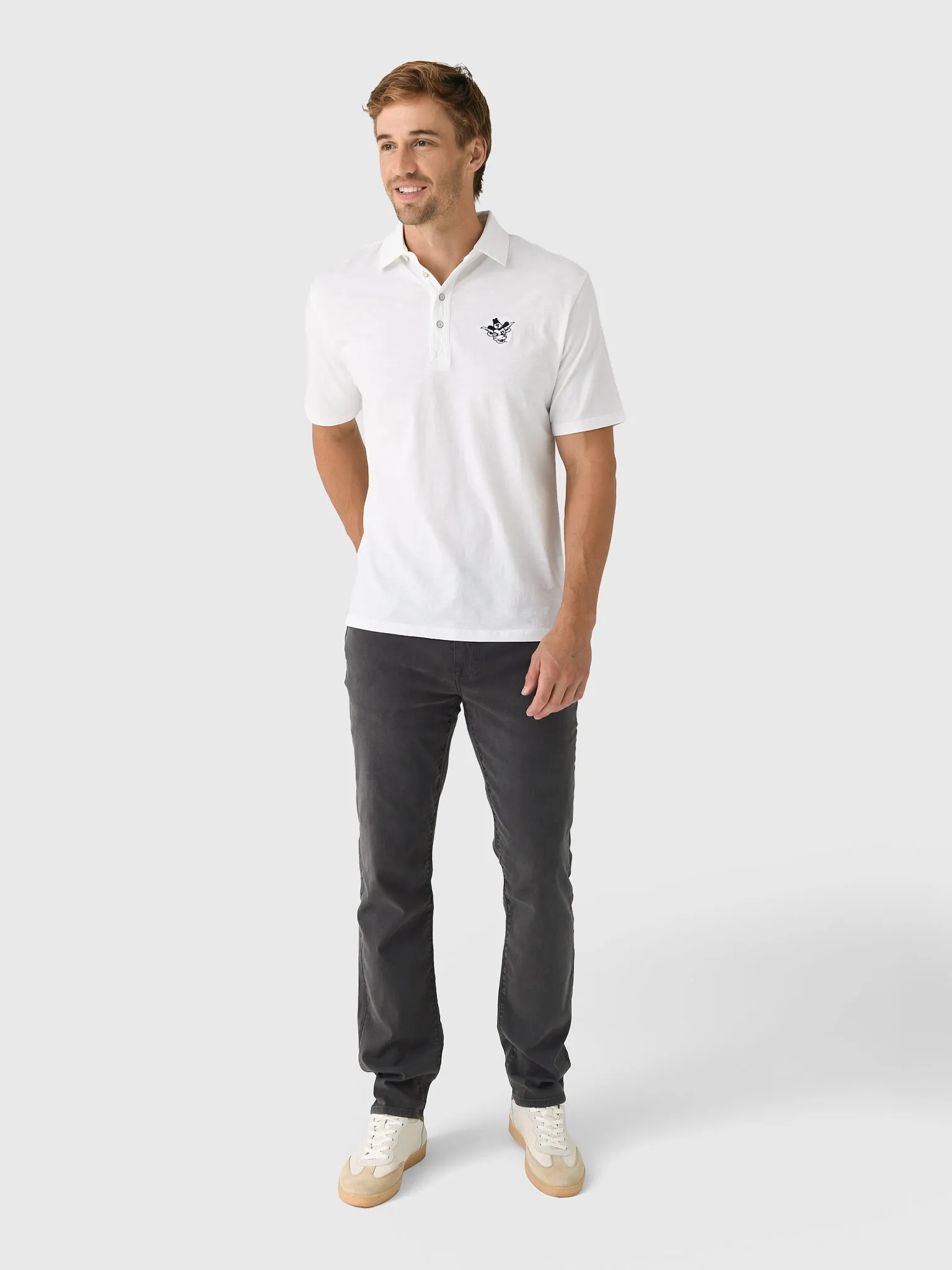 Johnnie-O Men's Collegiate Coastal Wash Original 4-Button Polo sold by Saint Bernard product image thumbnail 4