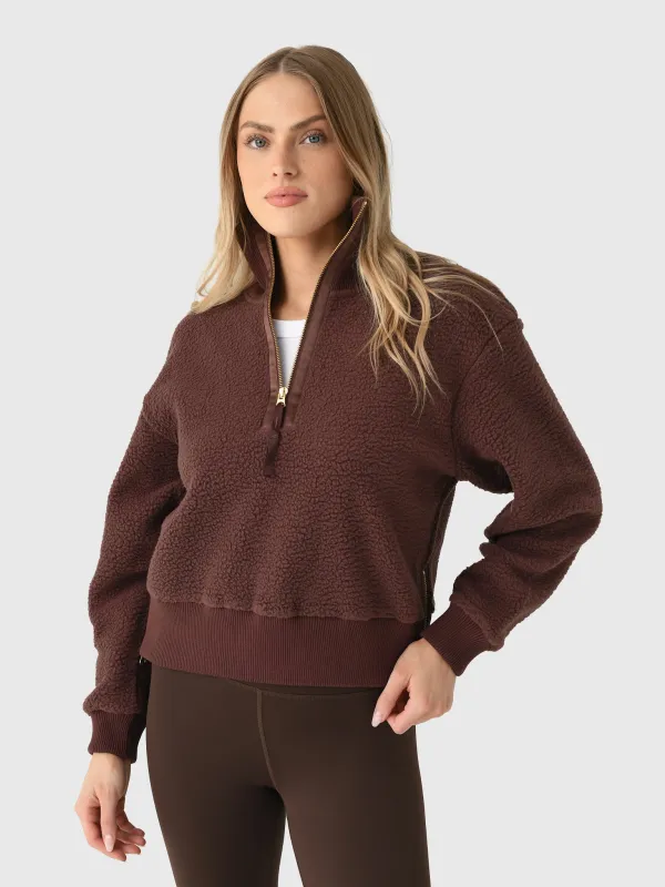 Varley Women's Roselle Half-Zip Fleece sold by Saint Bernard