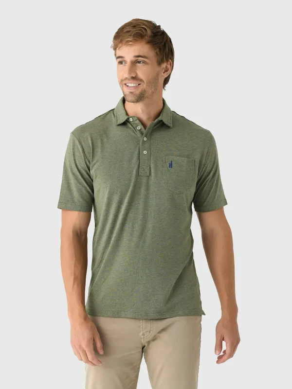 Johnnie-O Men's Heathered 2.0 Original 4-Button Polo sold by Saint Bernard