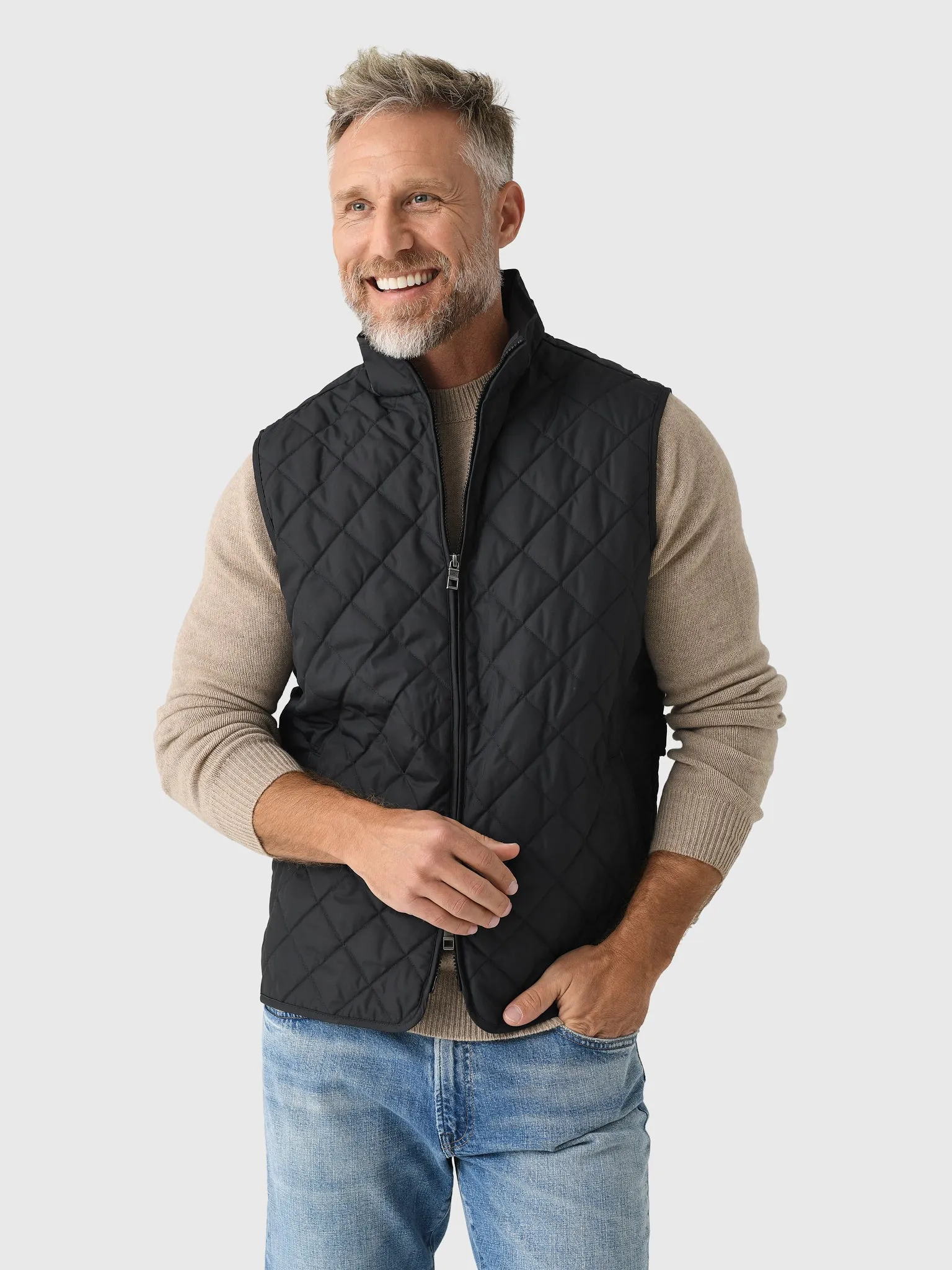 Peter Millar Crown Men's Essex Vest sold by Saint Bernard