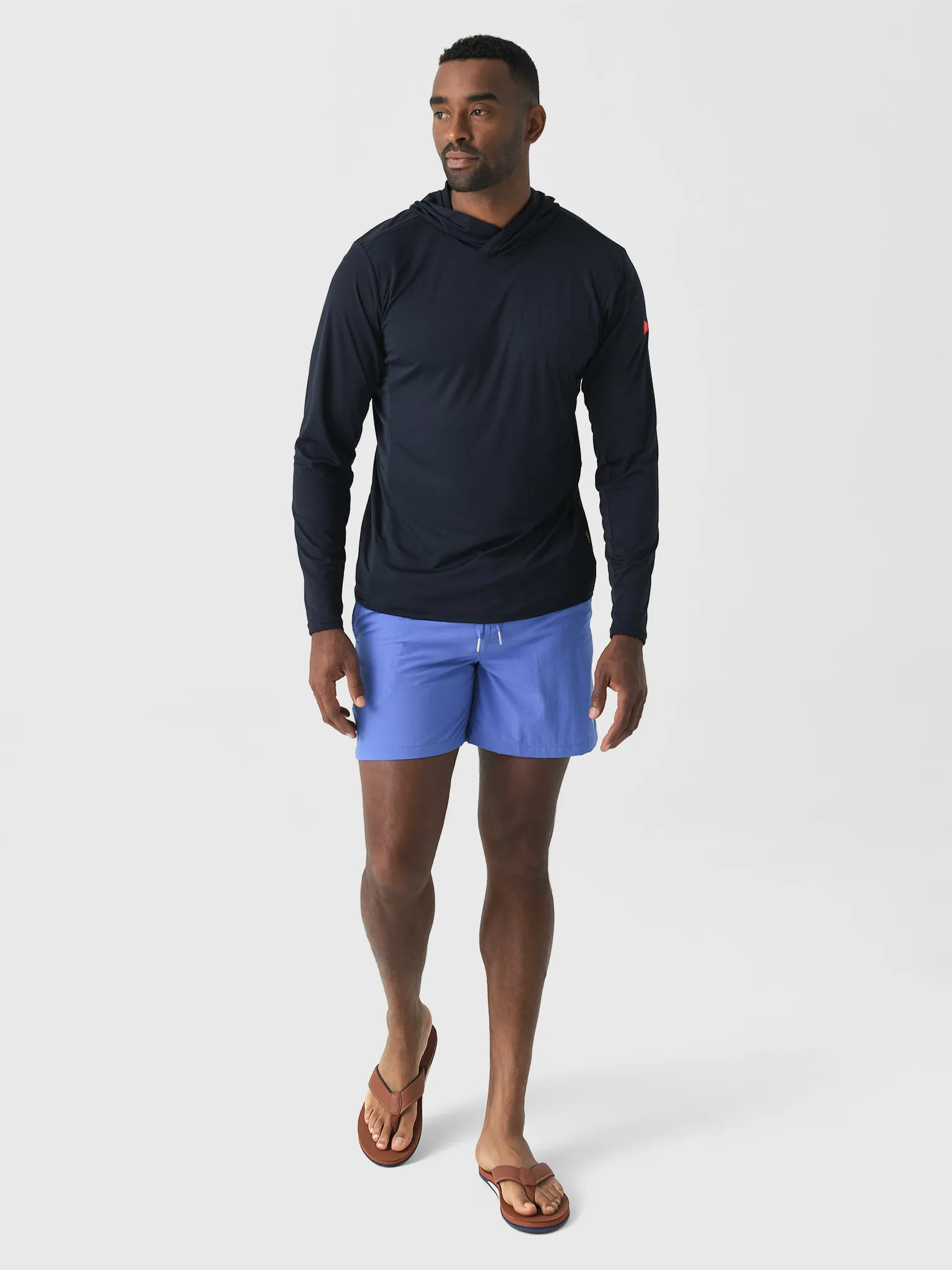 Bather Men's Solid Cornflower Swim Trunk sold by Saint Bernard product image thumbnail 2