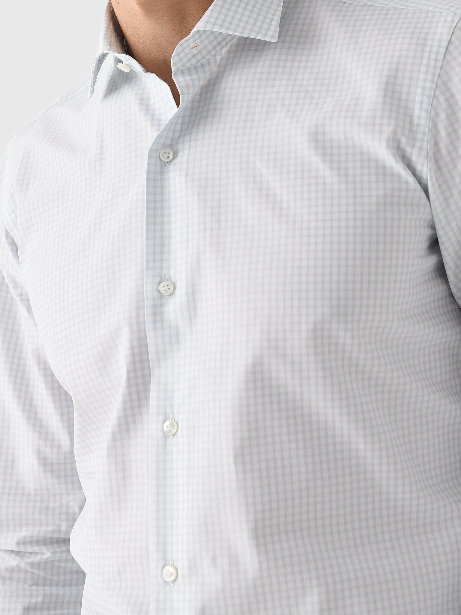 Maria Santangelo Men's Check Woven Shirt sold by Saint Bernard product image thumbnail 5
