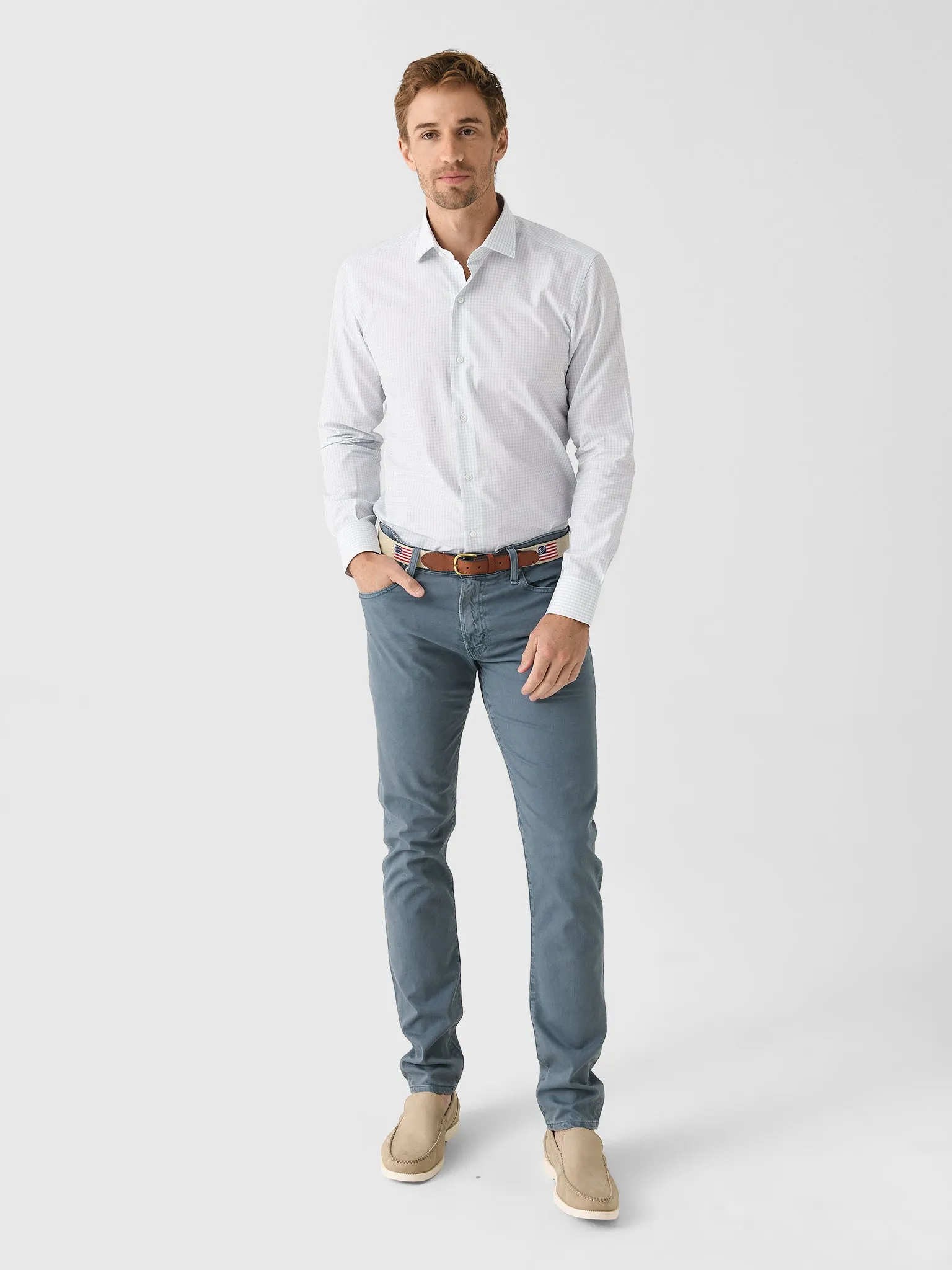 Maria Santangelo Men's Check Woven Shirt sold by Saint Bernard product image thumbnail 2