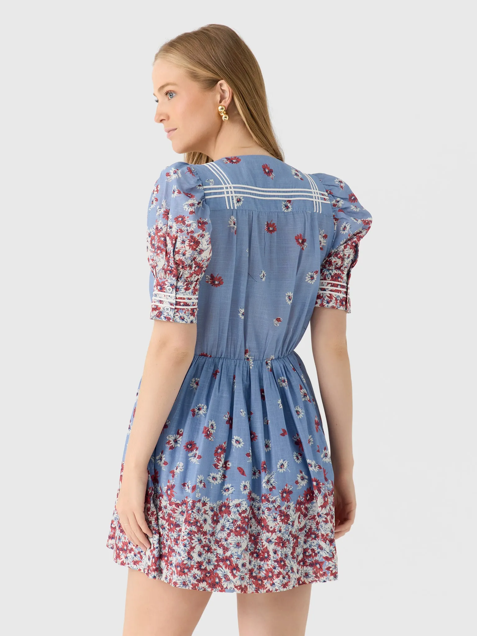 SEA Women's Whitney Short Sleeve Dress sold by Saint Bernard product image thumbnail 4