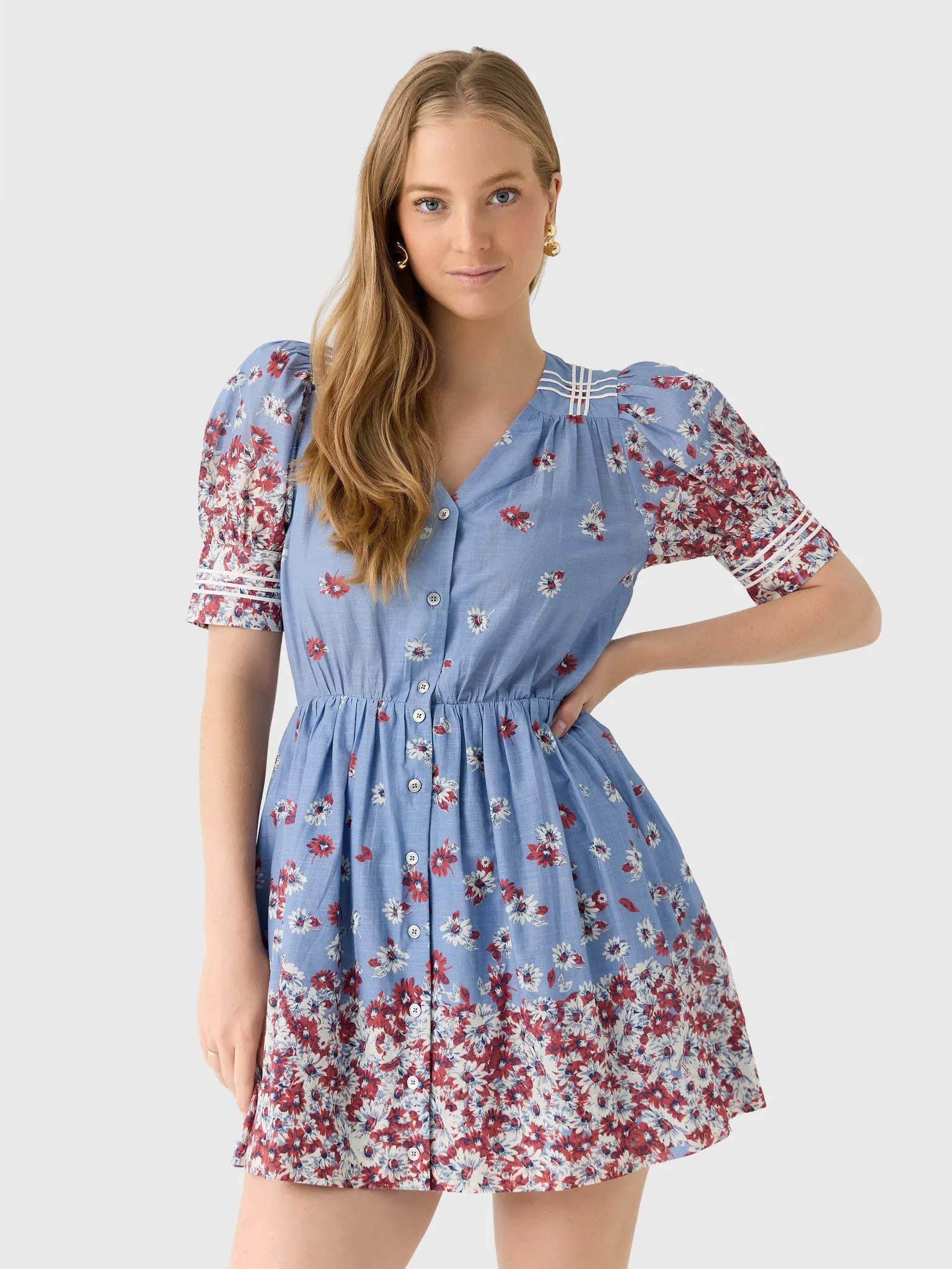 SEA Women's Whitney Short Sleeve Dress sold by Saint Bernard