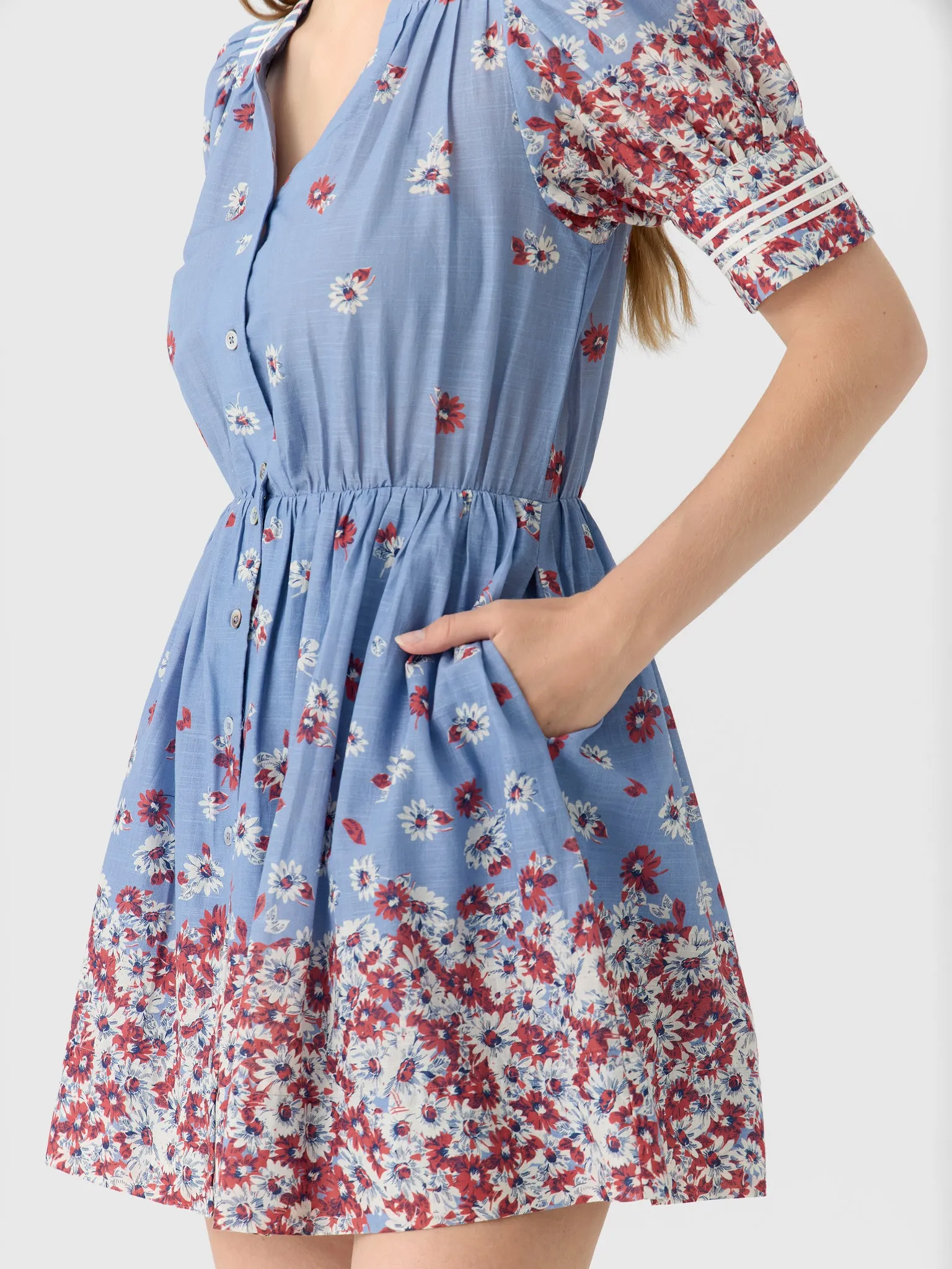 SEA Women's Whitney Short Sleeve Dress sold by Saint Bernard product image thumbnail 5