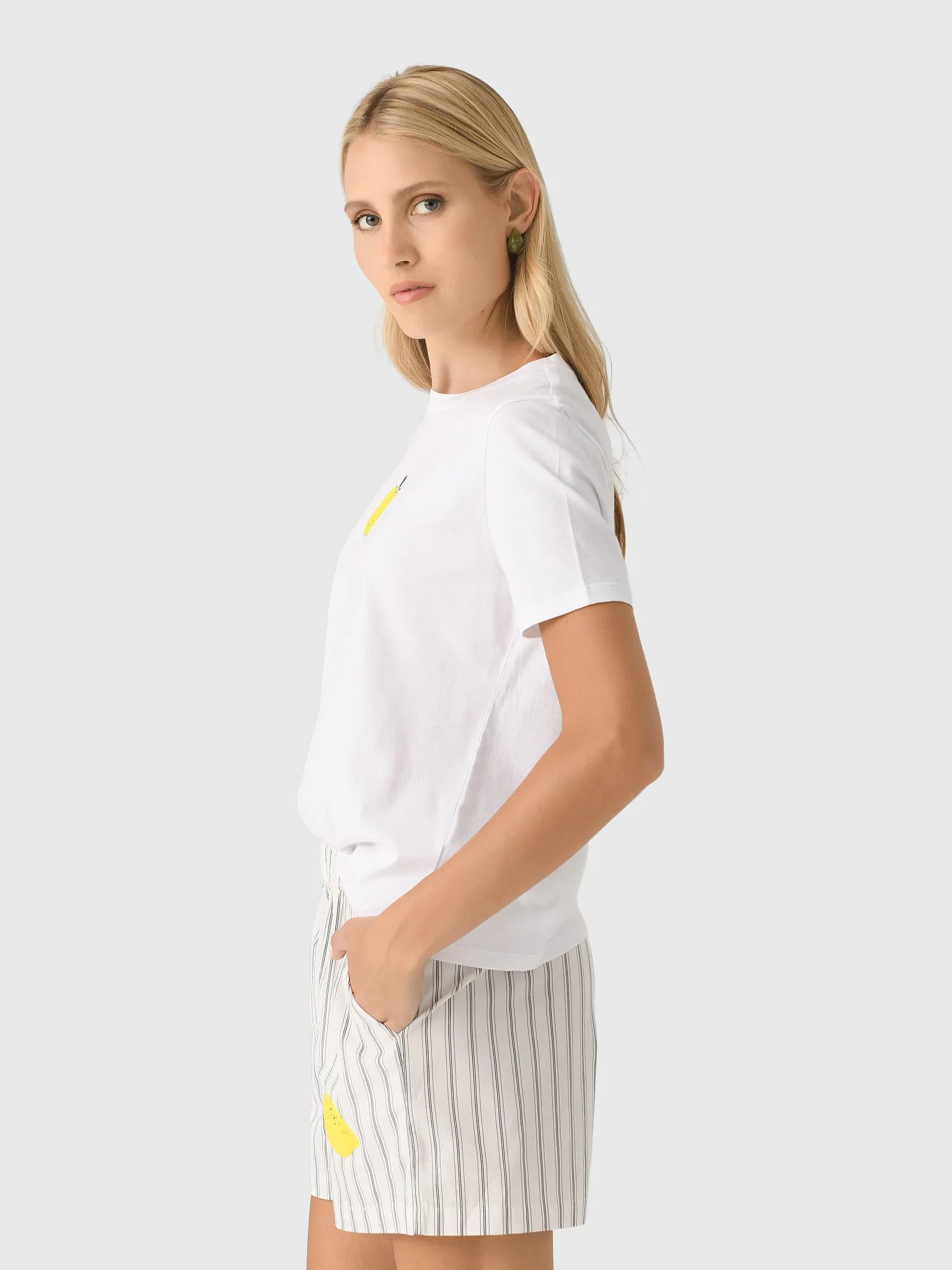 Kule Women's The Modern Lemon Tee sold by Saint Bernard product image thumbnail 3