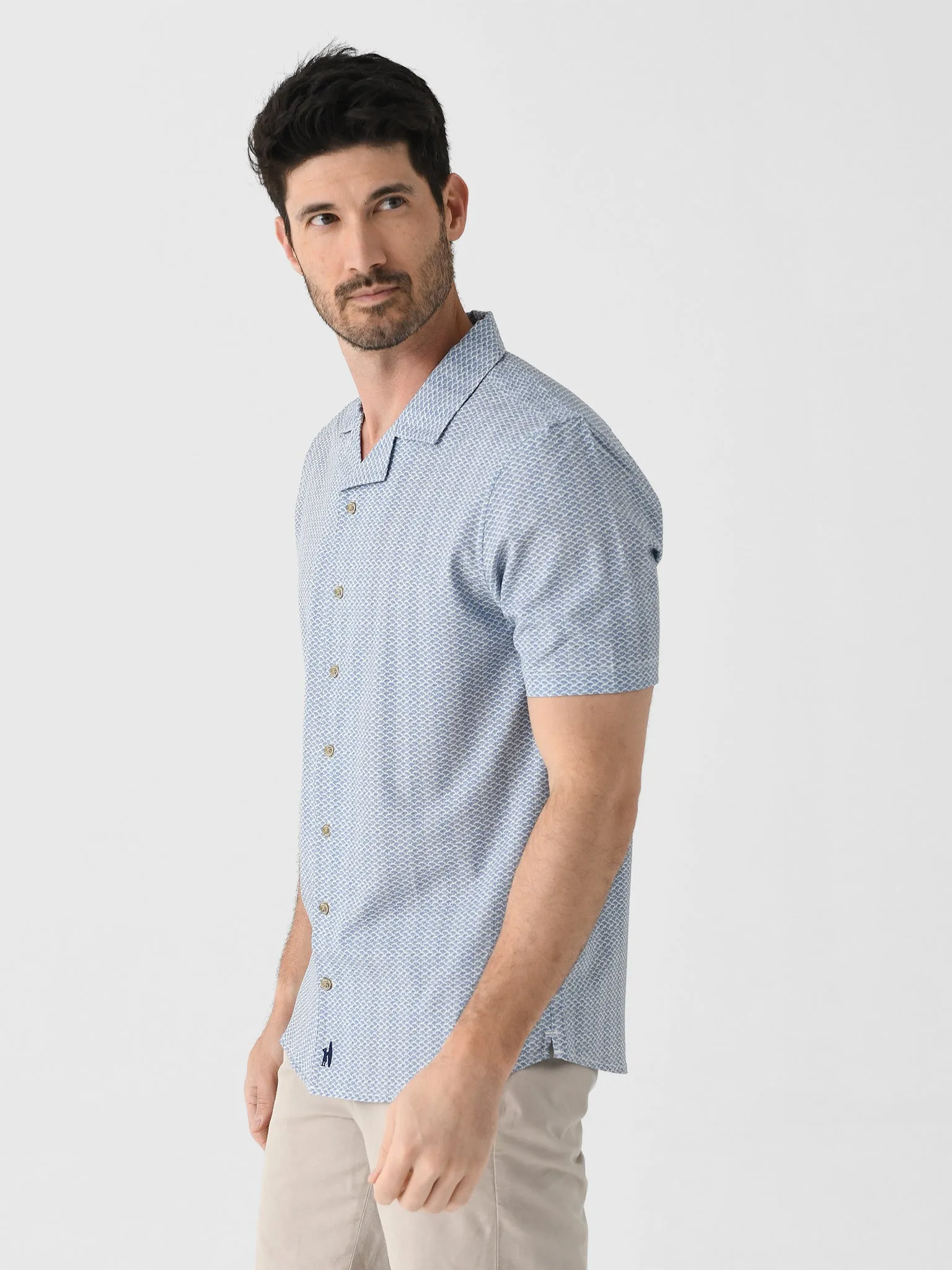 Johnnie-O Men's Shackleford Hangin' Out Button-Down Shirt sold by Saint Bernard product image thumbnail 3