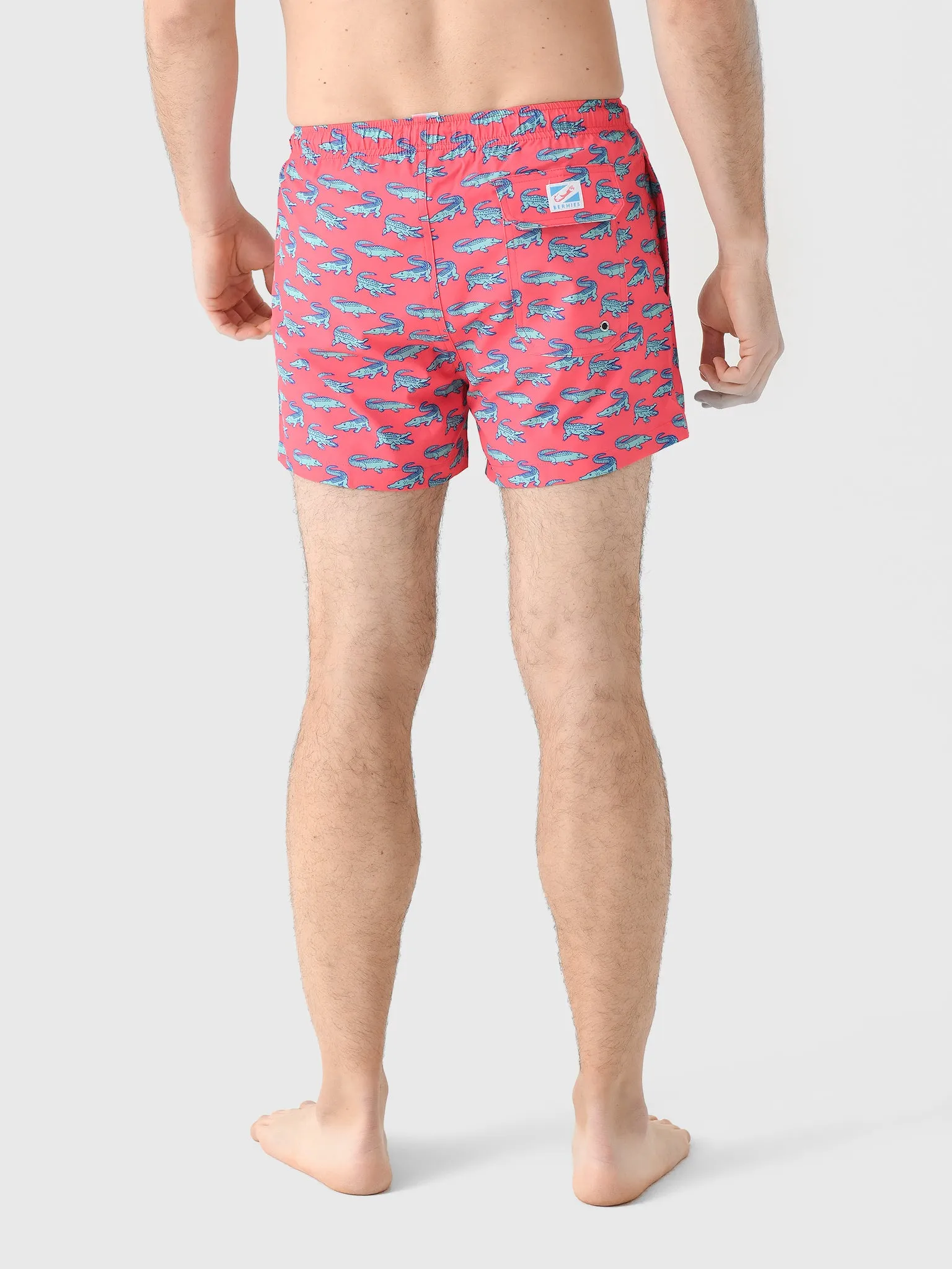 Bermies Men's Crocodile Swim Trunk sold by Saint Bernard product image thumbnail 4