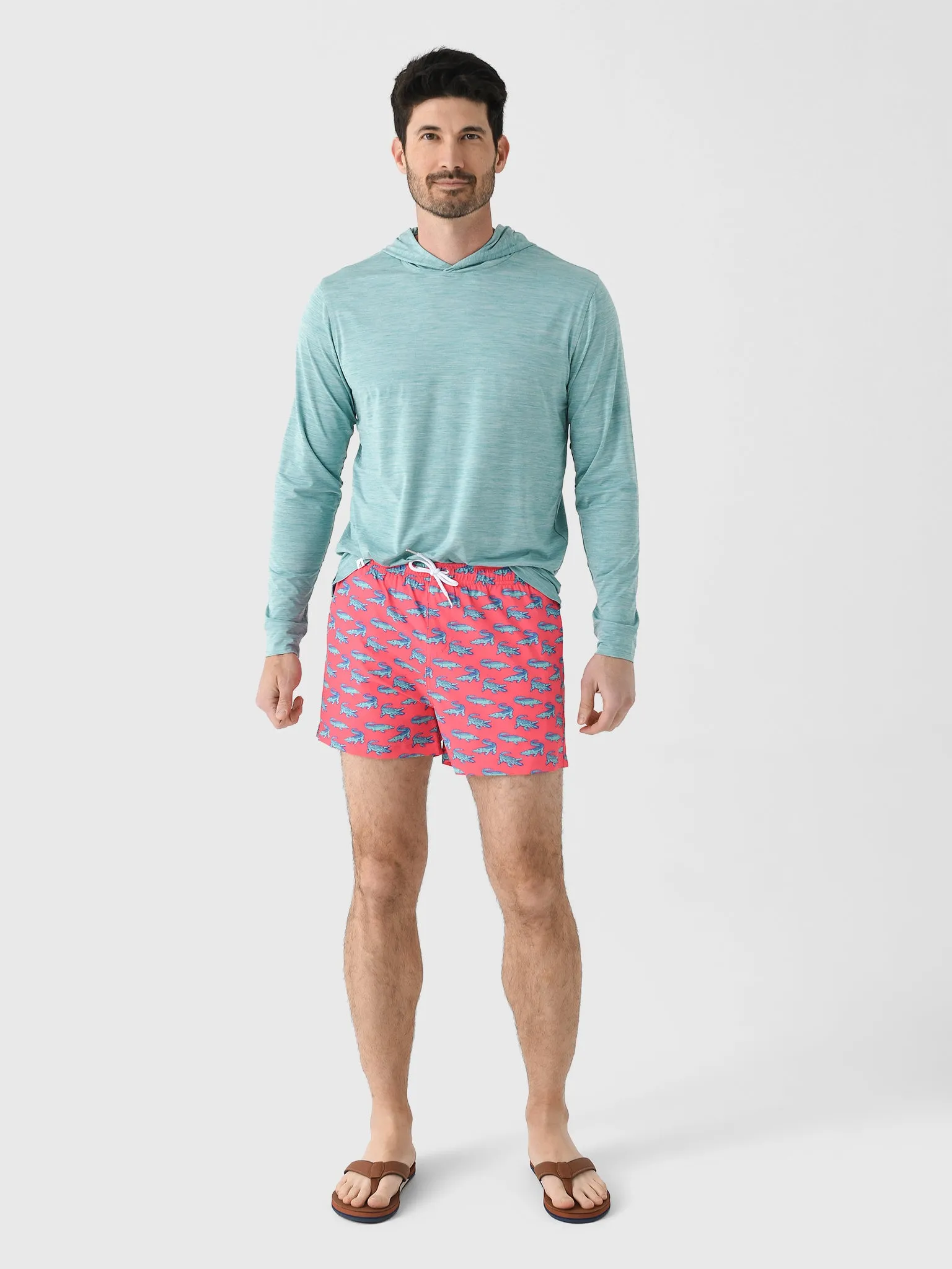 Bermies Men's Crocodile Swim Trunk sold by Saint Bernard product image thumbnail 2