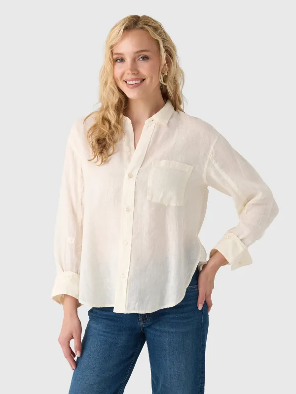 Citizens Of Humanity Women's Kayla Shrunken Shirt sold by Saint Bernard