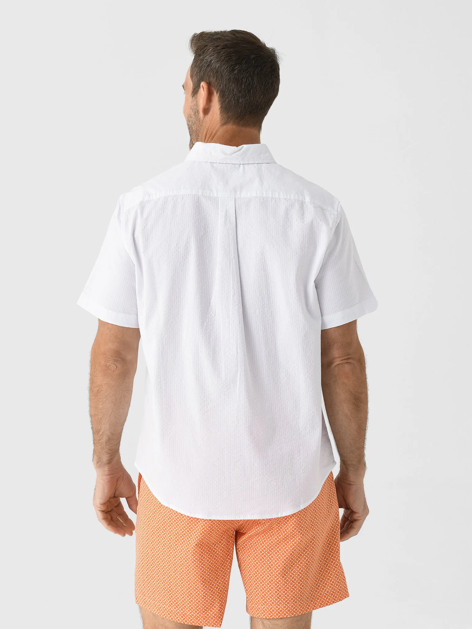 Fair Harbor Men's The Seersucker Shirt sold by Saint Bernard product image thumbnail 4