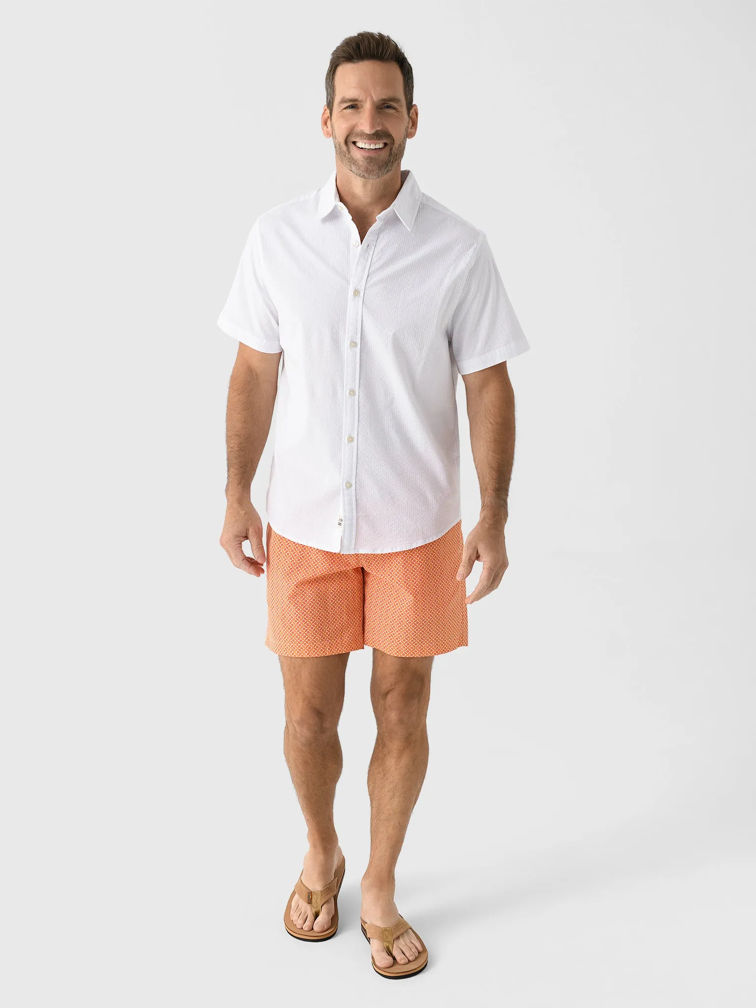 Fair Harbor Men's The Seersucker Shirt sold by Saint Bernard product image thumbnail 2