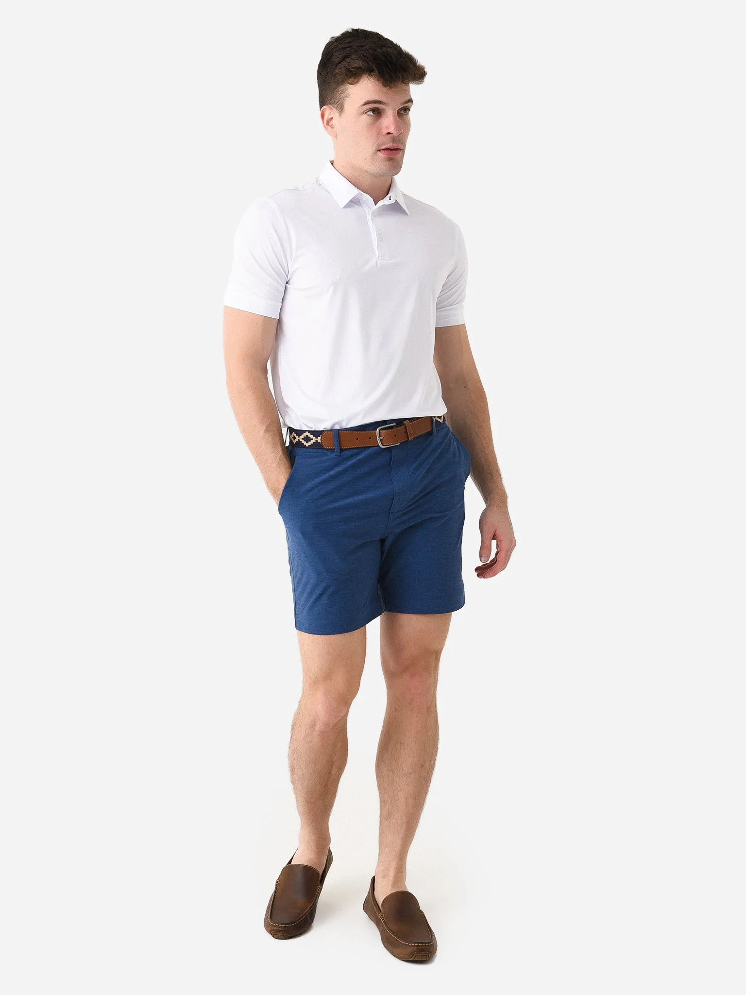 Mizzen+Main Men's Trim Versa Polo sold by Saint Bernard product image thumbnail 3