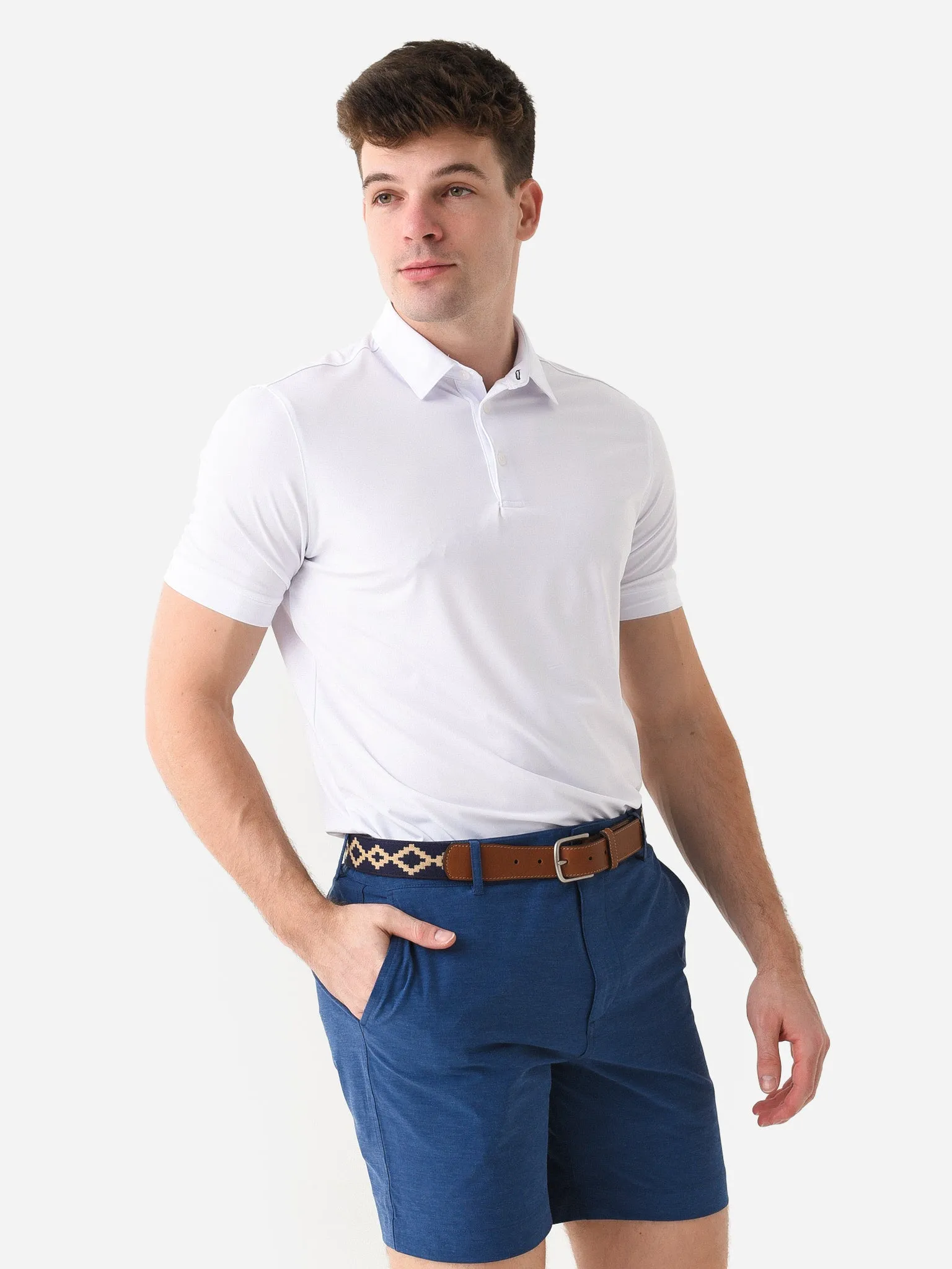 Mizzen+Main Men's Trim Versa Polo sold by Saint Bernard product image thumbnail 2