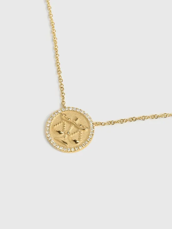 Francie B. Libra Necklace made by Saint Bernard