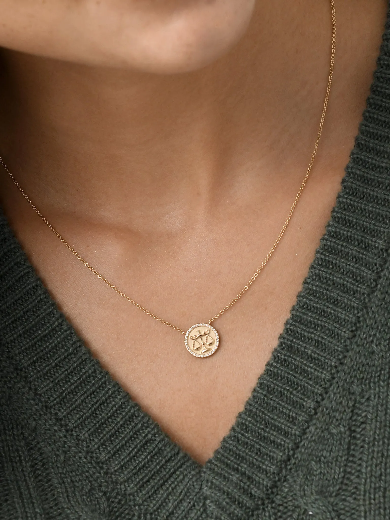 Francie B. Libra Necklace sold by Saint Bernard product image thumbnail 2