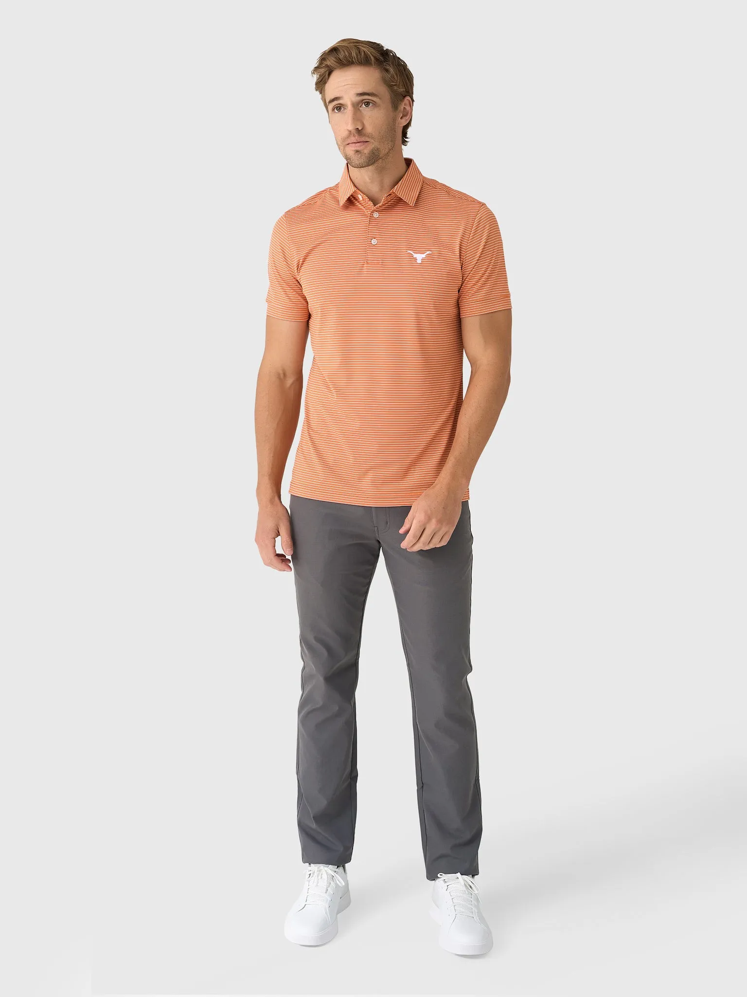 Mizzen+Main Men's University of Texas Trim Versa Polo sold by Saint Bernard product image thumbnail 2