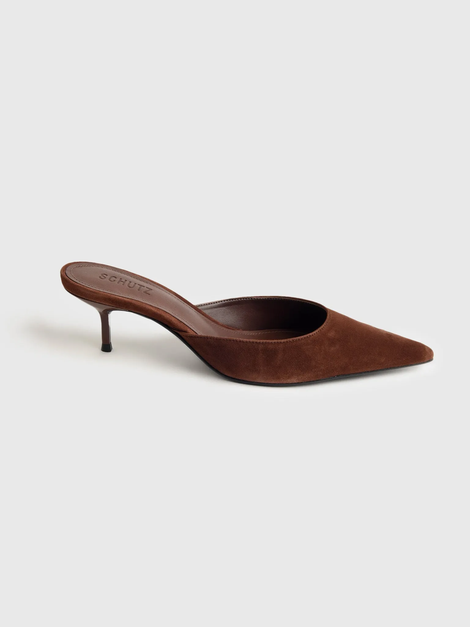 Schutz Women's Julie Suede Pump sold by Saint Bernard product image thumbnail 4