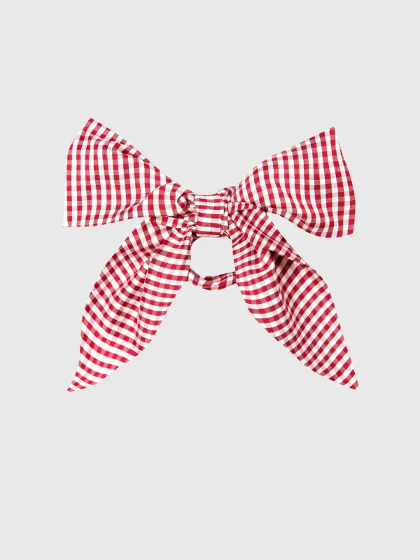 DONNI. The Taffeta Bow made by DONNI.